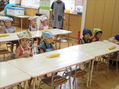 食育（トウモロコシ）